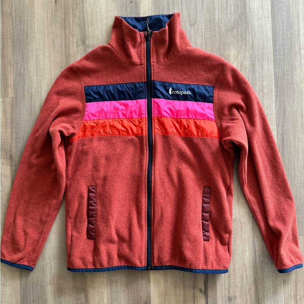 Cotopaxi Orange and Pink Women's Jacket